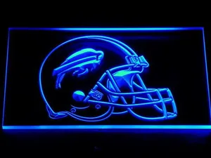 Buffalo Bills Helmet LED Neon Sign