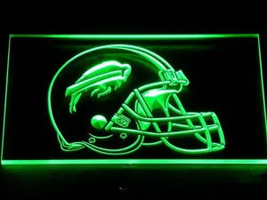 Buffalo Bills Helmet LED Neon Sign