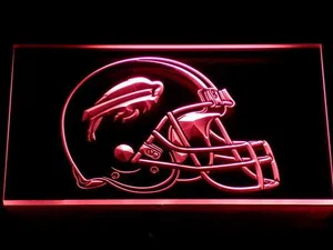Buffalo Bills Helmet LED Neon Sign