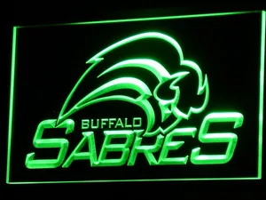 Buffalo Sabres Logo LED Neon Sign - Legacy Edition