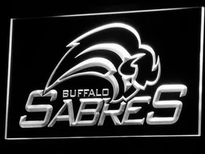 Buffalo Sabres Logo LED Neon Sign - Legacy Edition