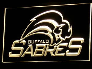 Buffalo Sabres Logo LED Neon Sign - Legacy Edition