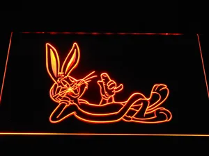 Bugs Bunny Lounging LED Neon Sign