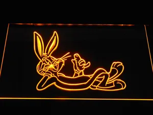 Bugs Bunny Lounging LED Neon Sign