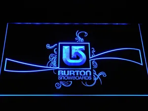 Burton Snowboards LED Neon Sign