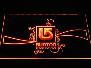 Burton Snowboards LED Neon Sign