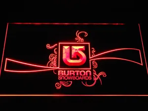 Burton Snowboards LED Neon Sign