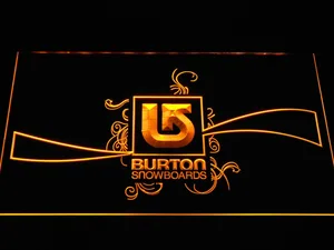 Burton Snowboards LED Neon Sign