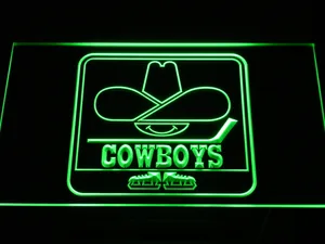 Calgary Cowboys LED Neon Sign - Legacy Edition