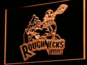 Calgary Roughnecks LED Neon Sign
