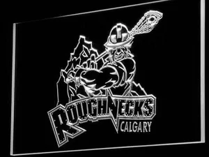 Calgary Roughnecks LED Neon Sign