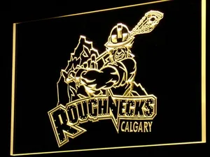Calgary Roughnecks LED Neon Sign