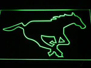 Calgary Stampeders Horse Outline LED Neon Sign