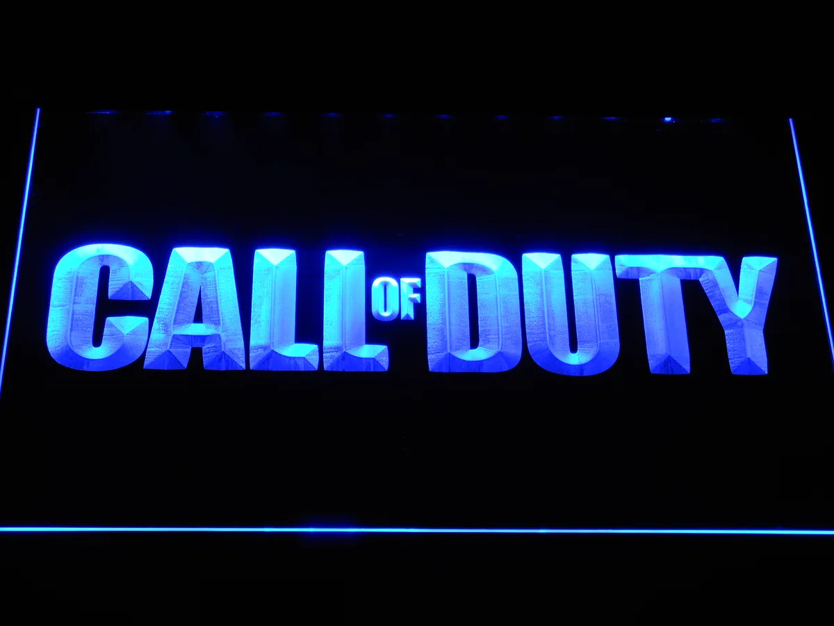 Call of Duty LED Neon Sign