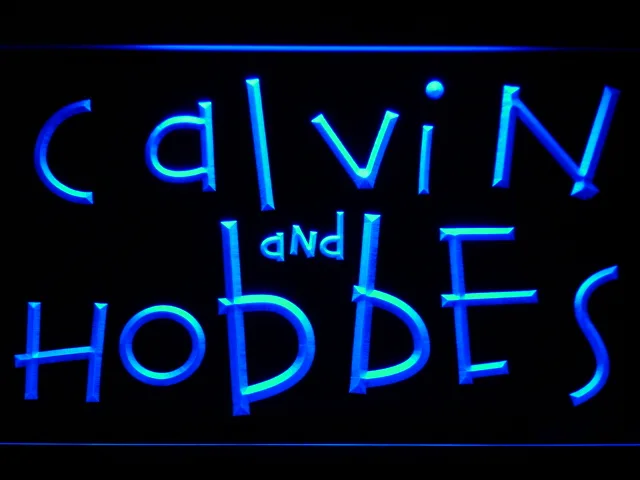 Calvin and Hobbes LED Neon Sign