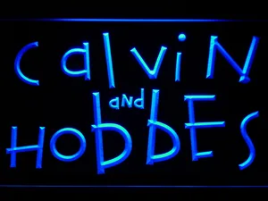 Calvin and Hobbes LED Neon Sign