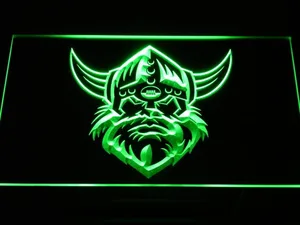 Canberra Raiders Head LED Neon Sign