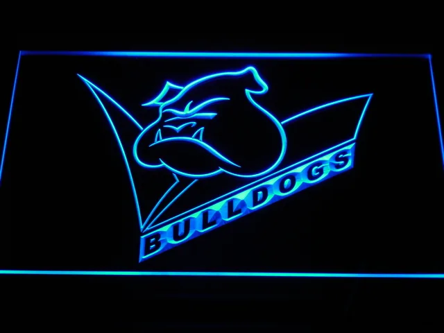 Canterbury-Bankstown Bulldogs LED Neon Sign - Legacy Edition
