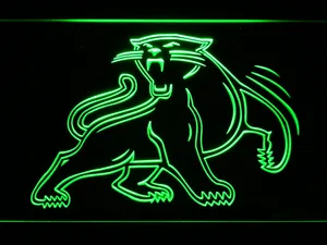 Carolina Panthers 1995-2011 LED Neon Sign - Legacy Edition