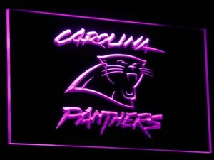 Carolina Panthers LED Neon Sign