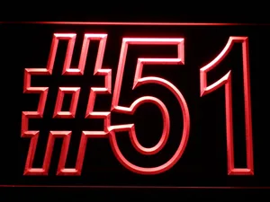 Carolina Panthers Sam Mills Memorial LED Neon Sign - Legacy Edition