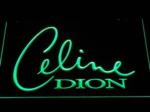 Celine Dion LED Neon Sign