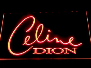 Celine Dion LED Neon Sign