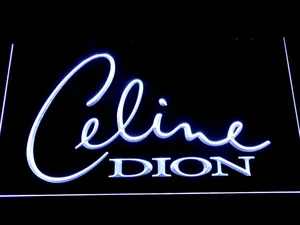 Celine Dion LED Neon Sign