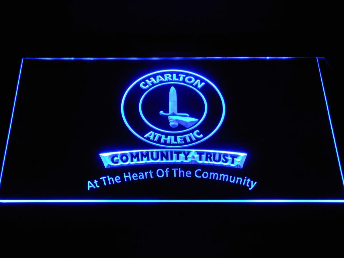 Charlton Athletic FC Community Trust LED Neon Sign