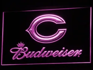 Chicago Bears Budweiser LED Neon Sign