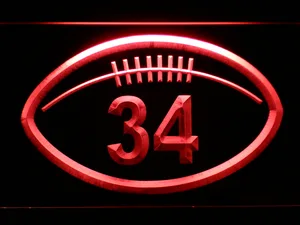 Chicago Bears Walter Payton Memorial LED Neon Sign - Legacy Edition