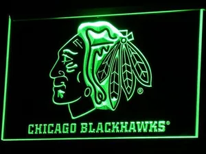 Chicago Blackhawks LED Neon Sign