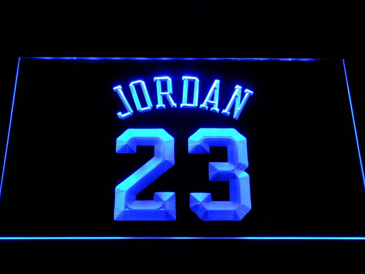 Chicago Bulls Jordan 23 LED Neon Sign
