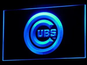Chicago Cubs Logo LED Neon Sign
