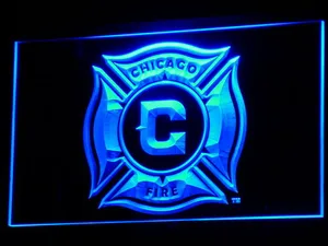 Chicago Fire LED Neon Sign