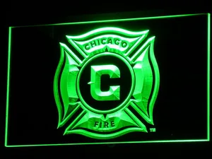 Chicago Fire LED Neon Sign