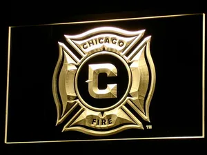 Chicago Fire LED Neon Sign