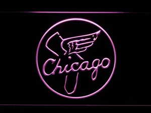 Chicago White Sox 1949-1970 LED Neon Sign - Legacy Edition