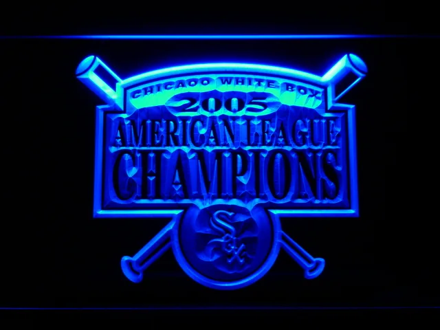 Chicago White Sox 2005 Champion Logo A LED Neon Sign - Legacy Edition