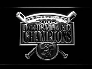 Chicago White Sox 2005 Champion Logo A LED Neon Sign - Legacy Edition