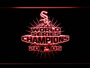 Chicago White Sox 2005 Champion Logo B LED Neon Sign - Legacy Edition