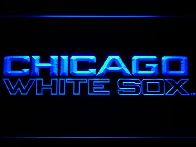 Chicago White Sox 3 LED Neon Sign