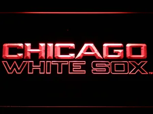 Chicago White Sox 3 LED Neon Sign