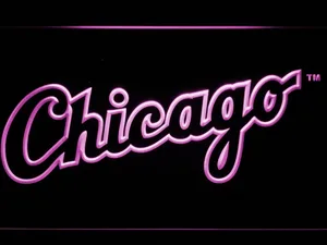 Chicago White Sox 4 LED Neon Sign