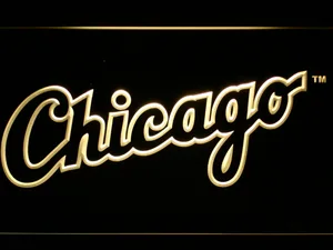 Chicago White Sox 4 LED Neon Sign
