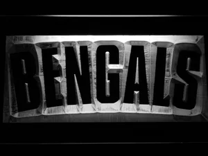 Cincinnati Bengals 1980 Logo LED Neon Sign - Legacy Edition