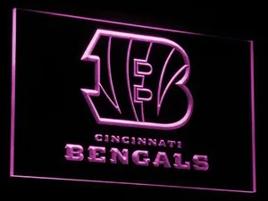 Cincinnati Bengals B LED Neon Sign