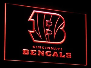 Cincinnati Bengals B LED Neon Sign