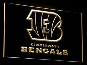 Cincinnati Bengals B LED Neon Sign