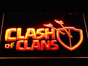 Clash of Clans LED Neon Sign
